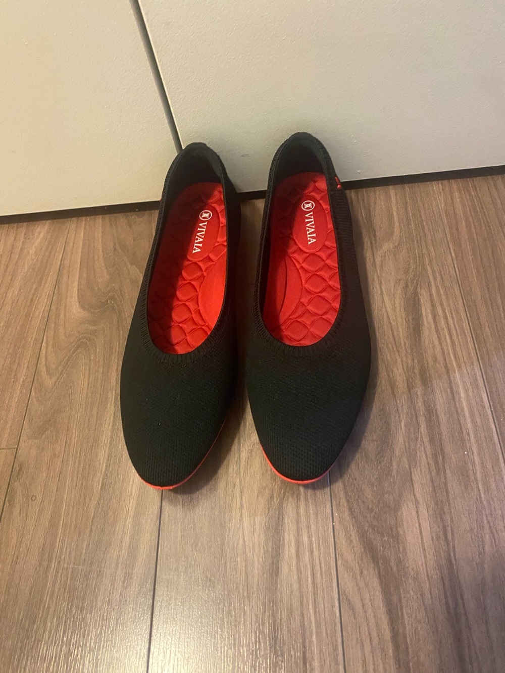 VIVAIA Lightweight Pointed-Ballet Flats Aria Walker Black 39.5